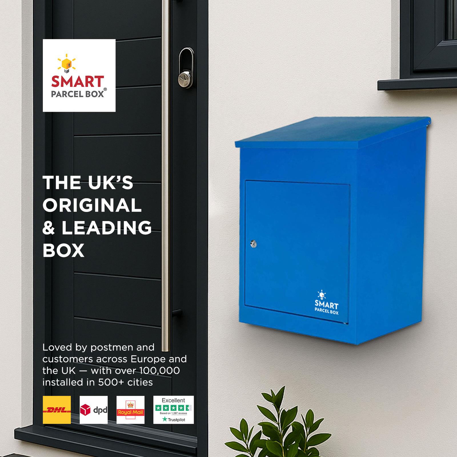Medium Parcel Delivery Drop Box Lockable Home Storage Letter Post Box - Picture 12 of 64