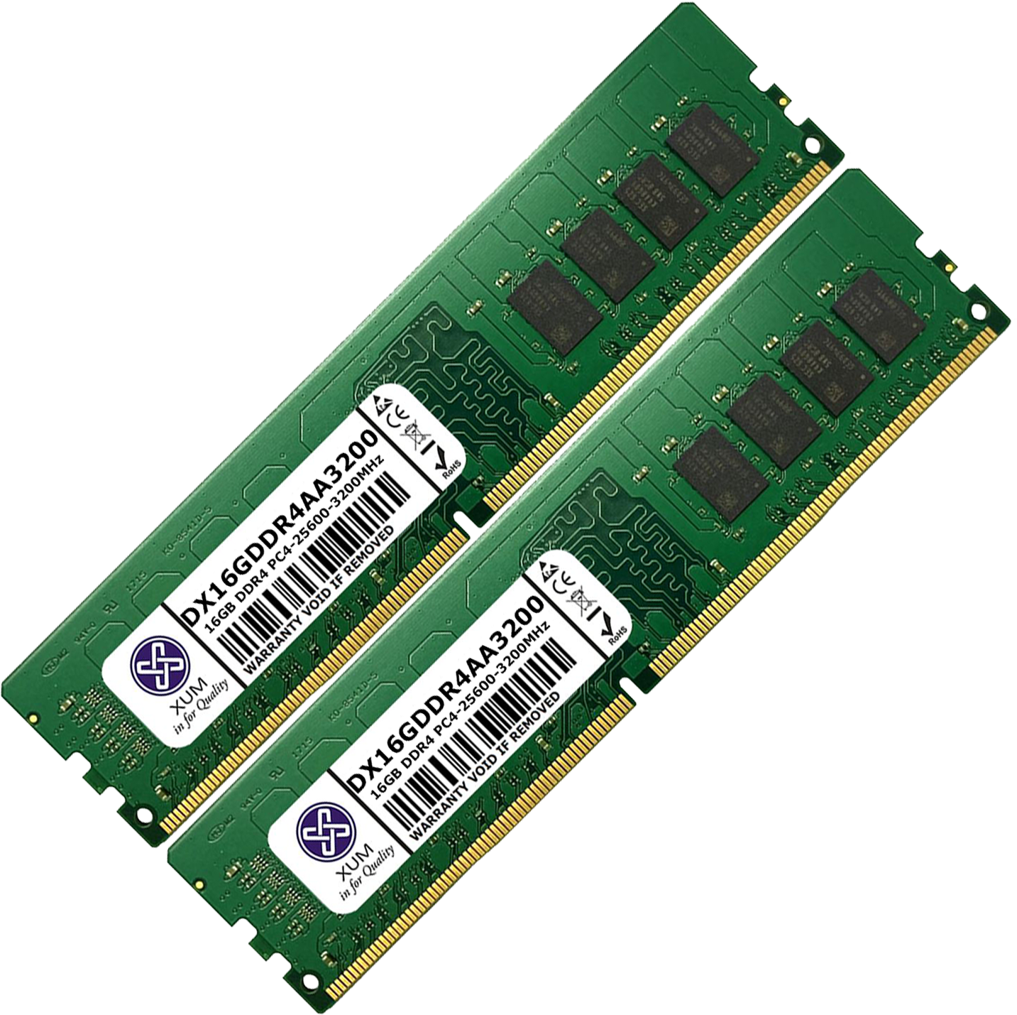 XUM 4GB 8GB 16GB 32GB Desktop Memory RAM DDR4 3200MHZ PC4-25600 1.2V 288 Pin Lot - Picture 24 of 25