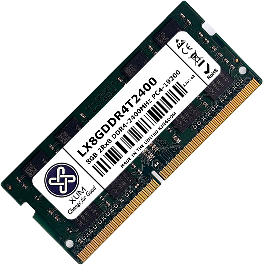 8GB (2x4GB) DDR4 2400MHz Laptop RAM Kit - PC4-19200 SO-DIMM Memory Upgrade