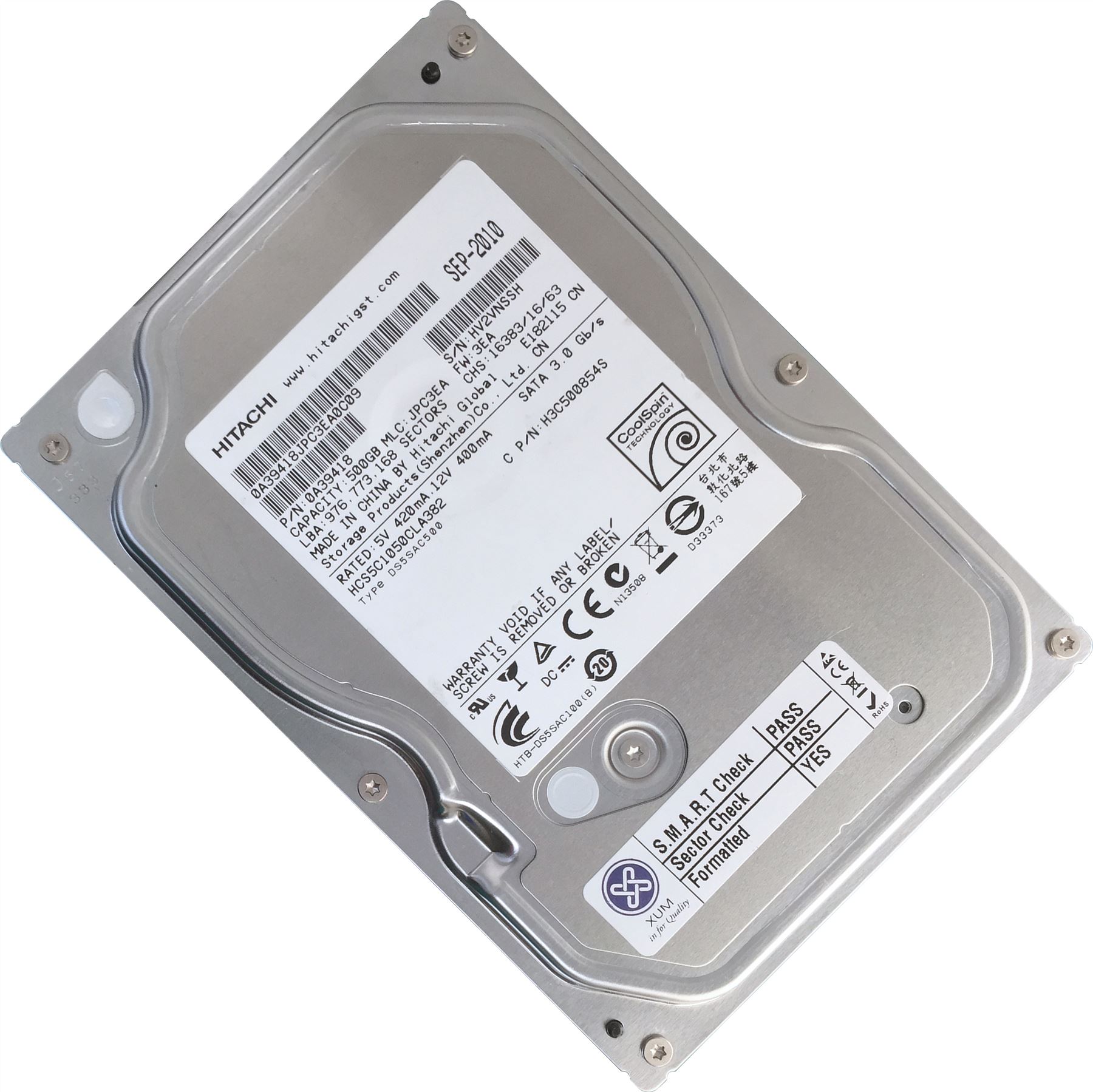 500GB 3.5" inch SATA Desktop Internal Hard Drive HDD PC CCTV DVR DISK LOT eBay