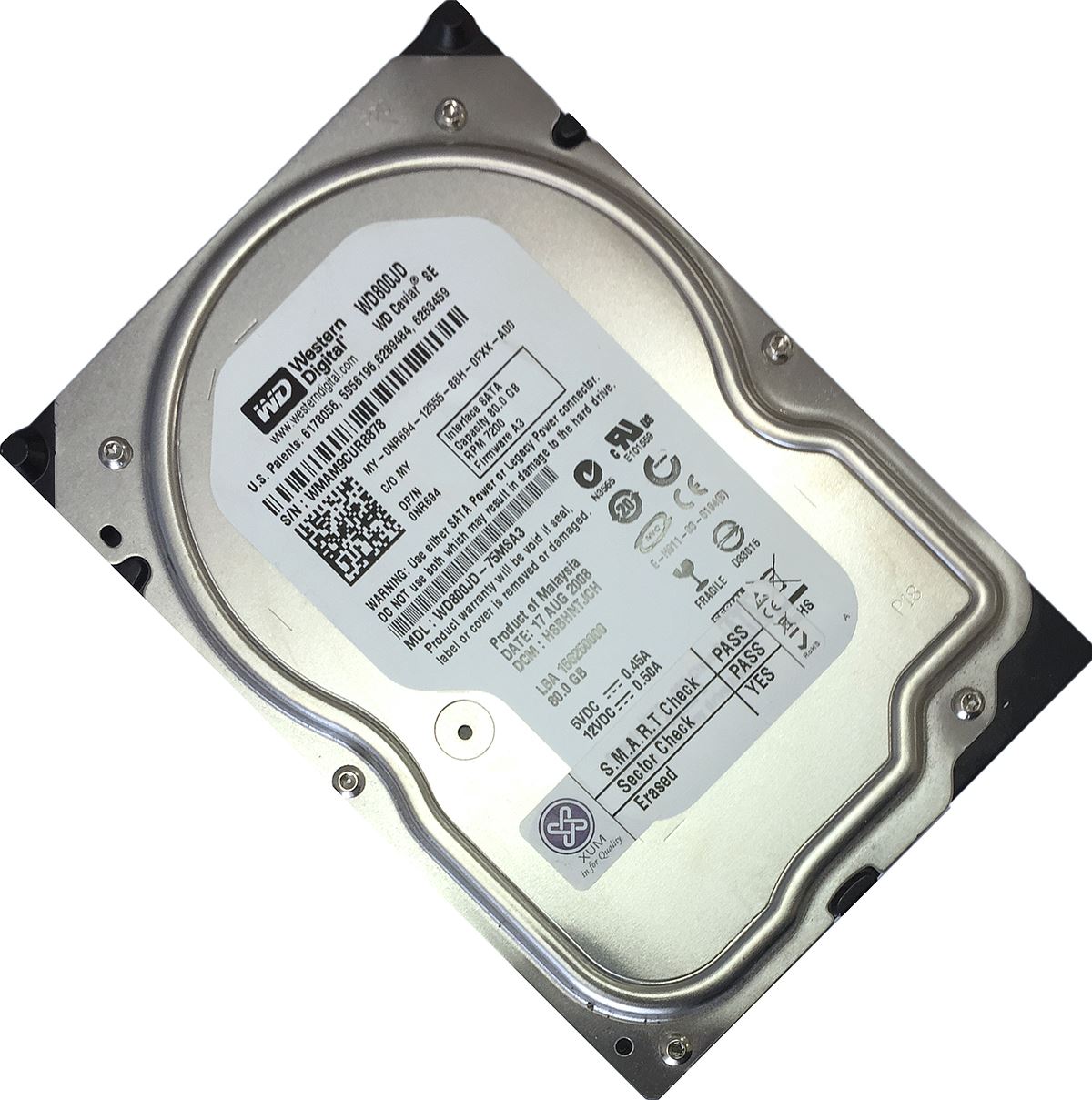 80GB 3.5" inch SATA Hard Drive Internal HDD DESKTOP PC CCTV DVR DISK