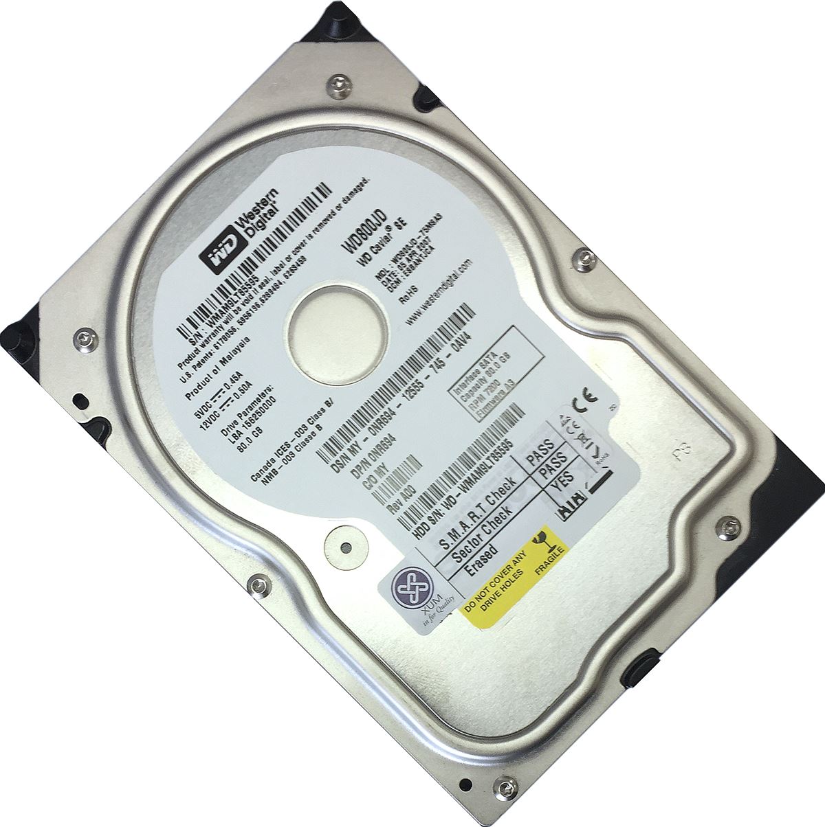 80GB 3.5" inch SATA Hard Drive Internal HDD DESKTOP PC CCTV DVR DISK