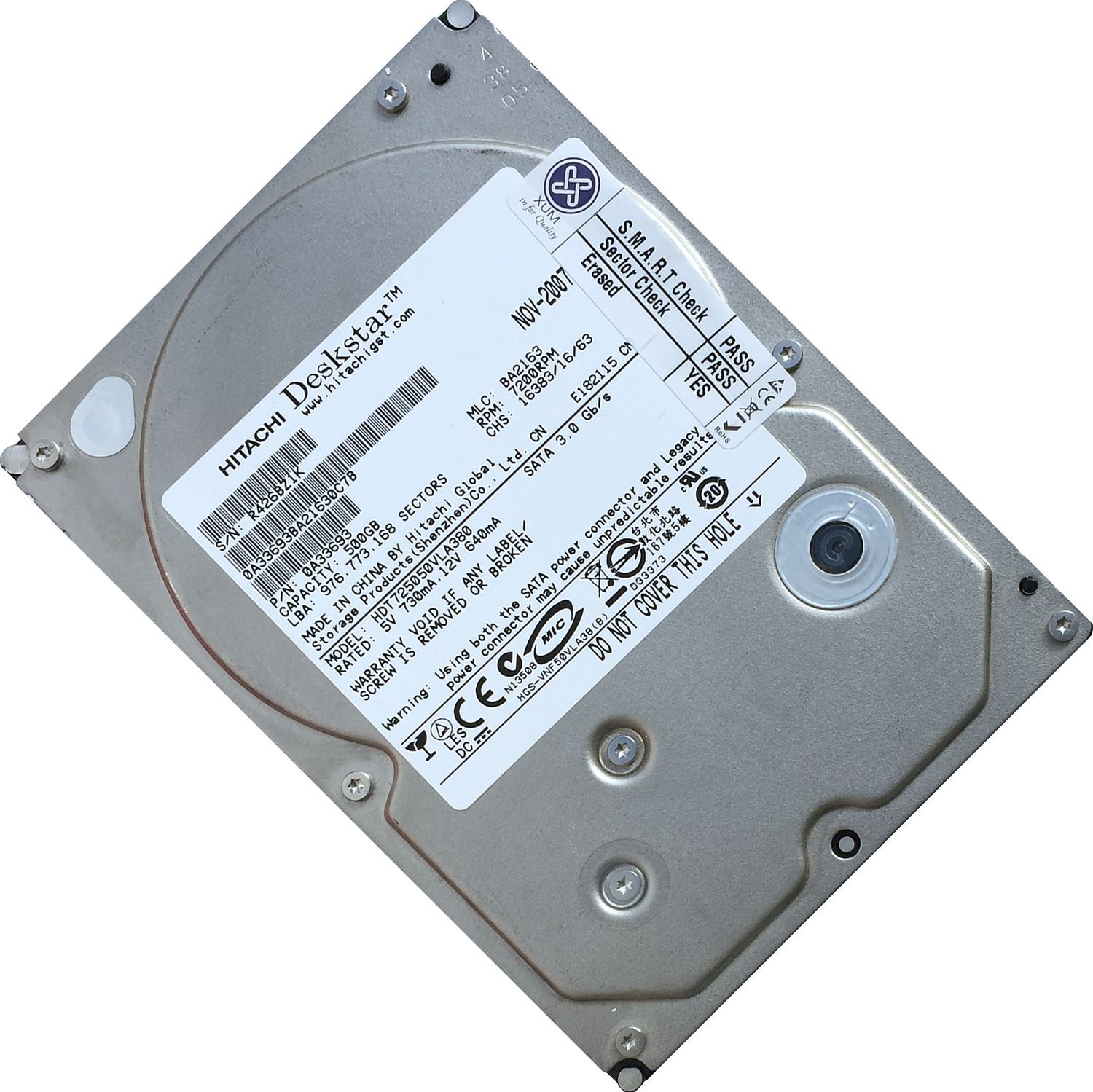 500GB 3.5" SATA Hard Drive Internal HDD DESKTOP COMPUTER PC CCTV DVR