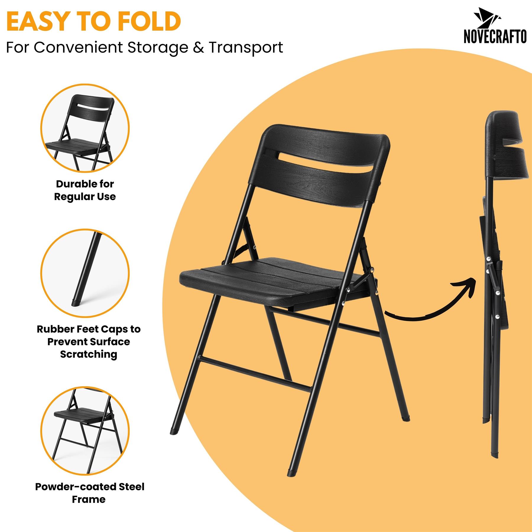 Folding Table Chairs Furniture Durable Portable Dining Outdoor Garden Picnic Set - Picture 39 of 214