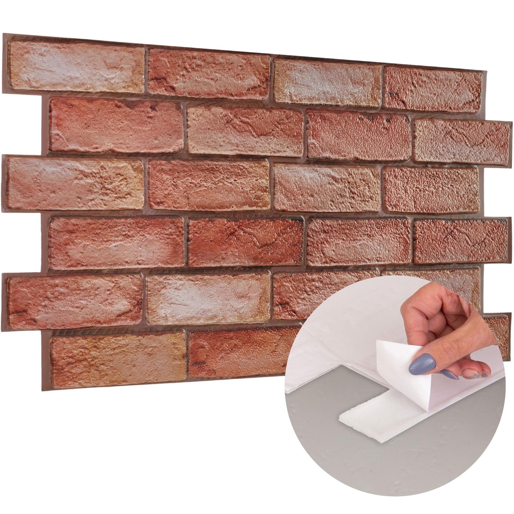 Self Adhesive 3D Wall Panels - PVC Cladding | Faux Stone & Brick Effect Designs