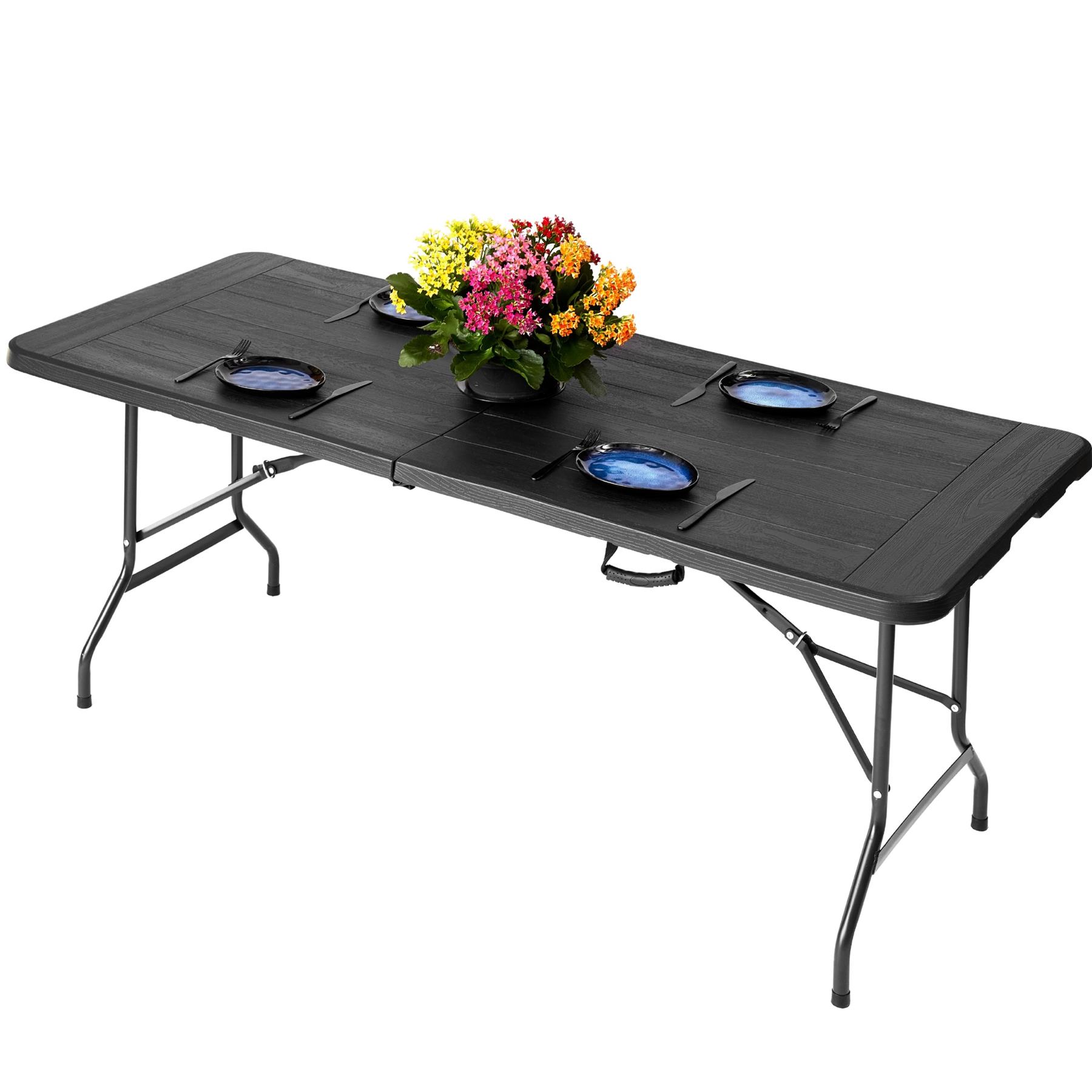 Folding Table Chairs Furniture Durable Portable Dining Outdoor Garden Picnic Set - Picture 69 of 214