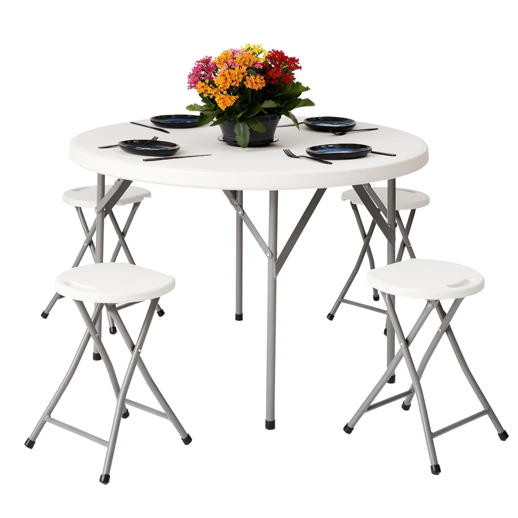 Folding Table Chairs Furniture Durable Portable Dining Outdoor Garden Picnic Set - Picture 158 of 214