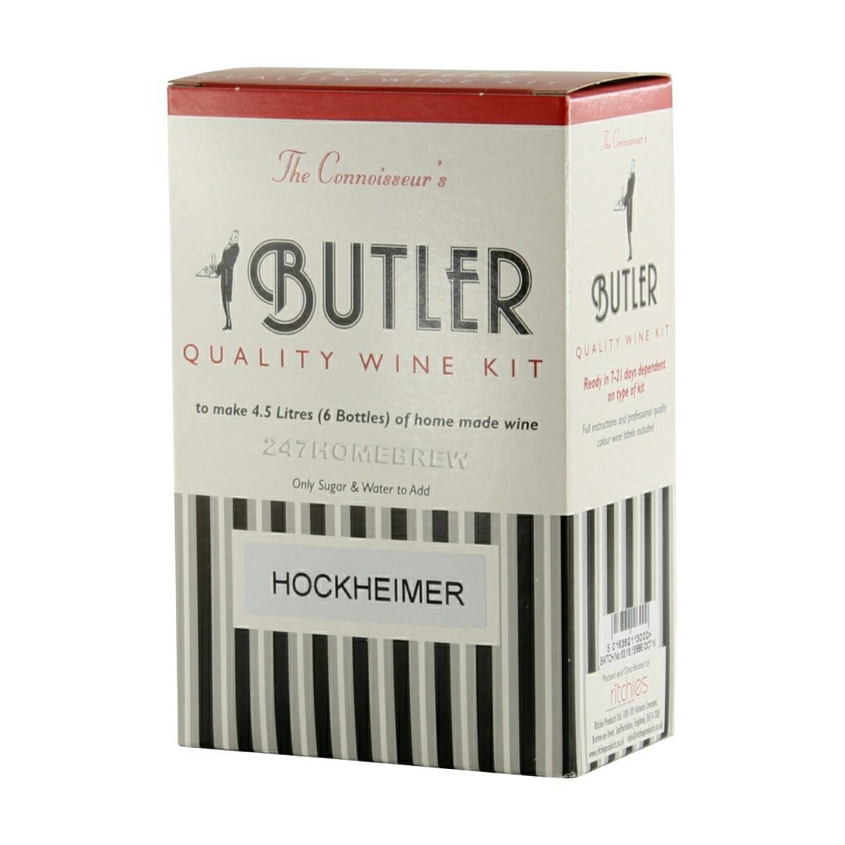 Butler Hockheimer Dessert 6 Bottle Wine Making Kit Home brew Refill Kit