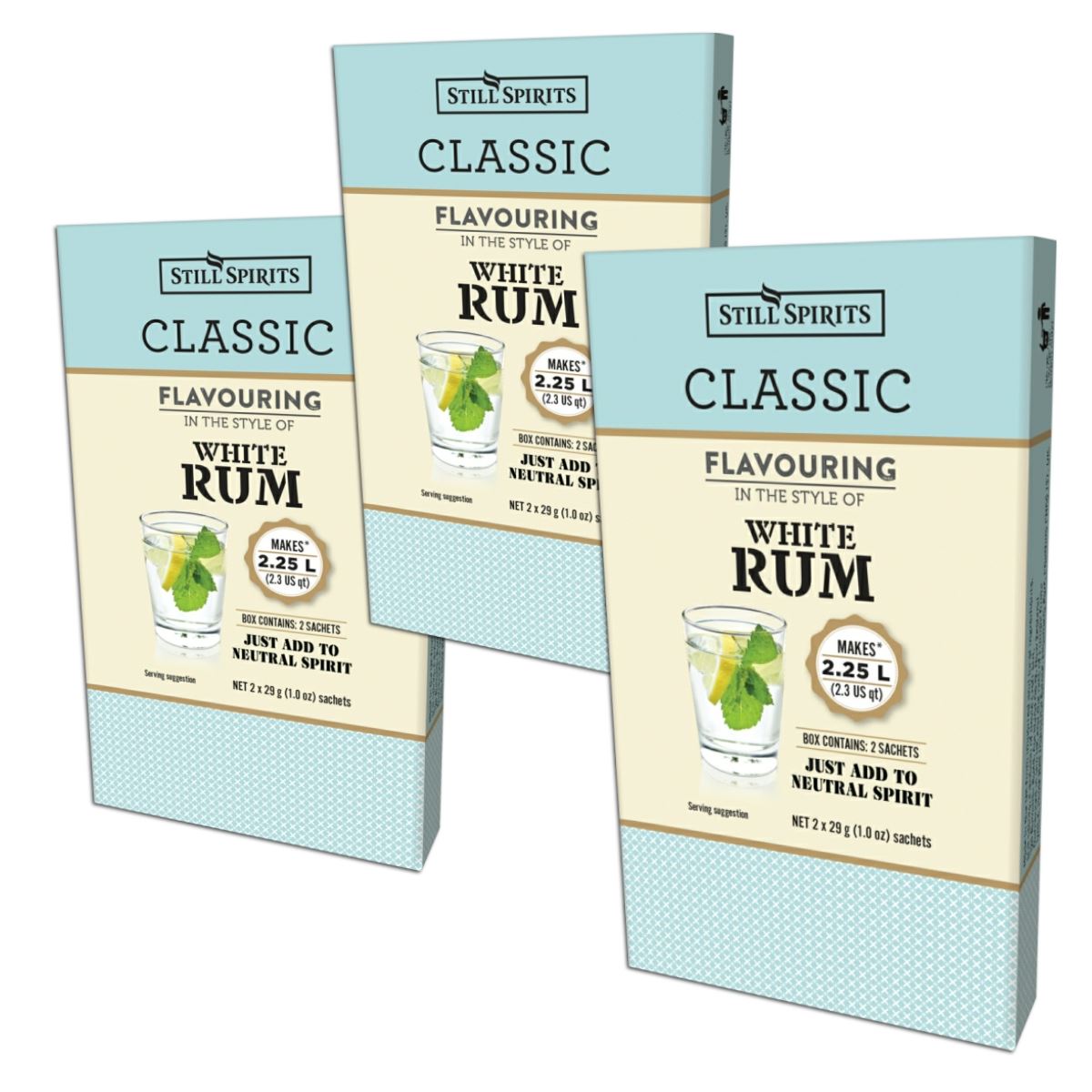 Still Spirits Classic White Rum Premium Essence Flavours 2.25L