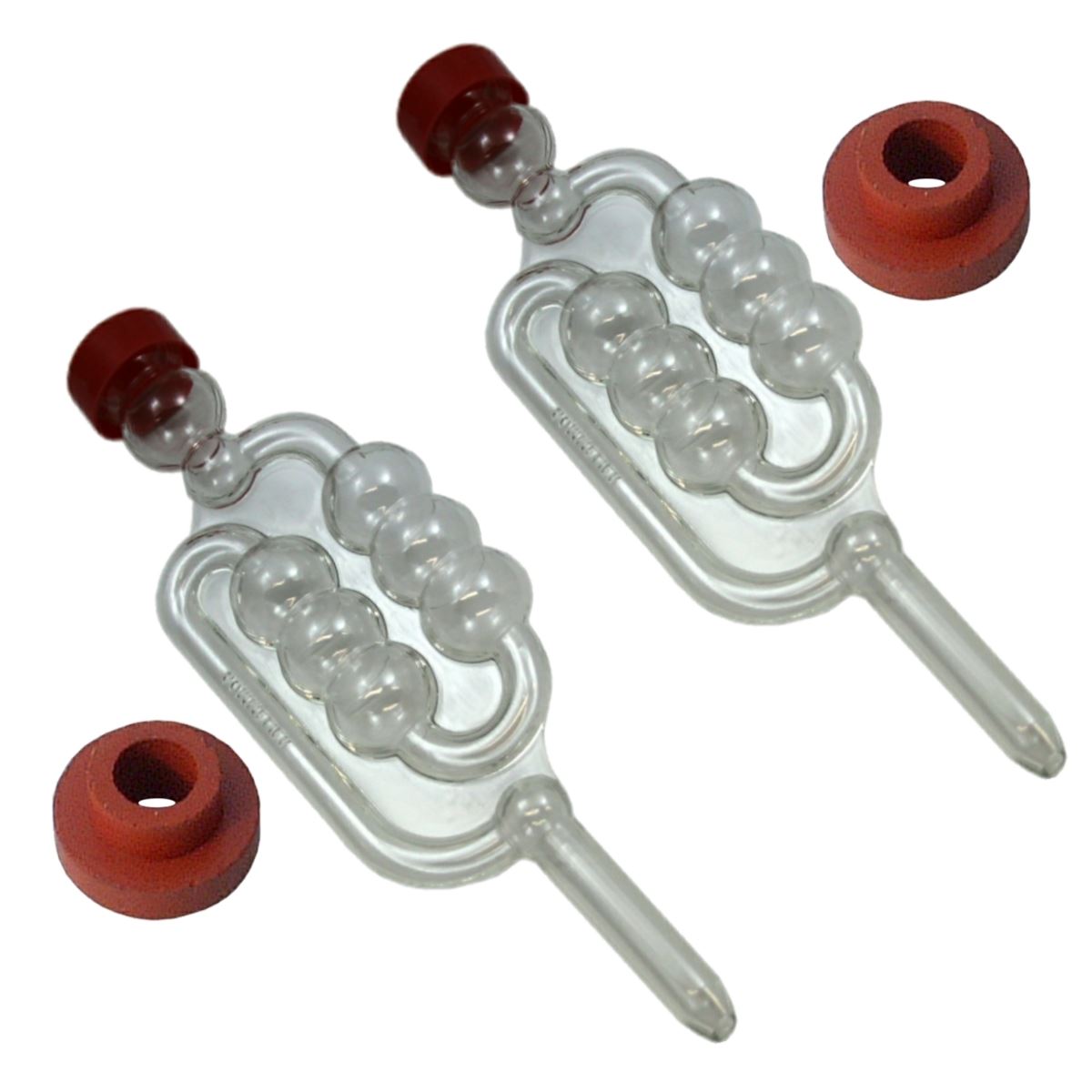 Bubbler Airlocks & Grommets. Air Locks for Bucket Fermenters Beer Wine Cider