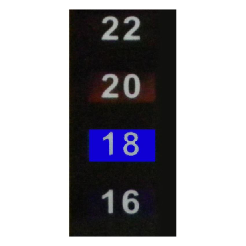 2x LCD Thermometer StickOn Temperature Strip Self Adhesive eBay