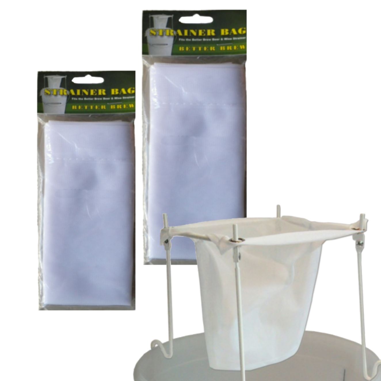Spare Bag for Beer and Wine Strainer Kit Cider, Wine, Jam, Preserves