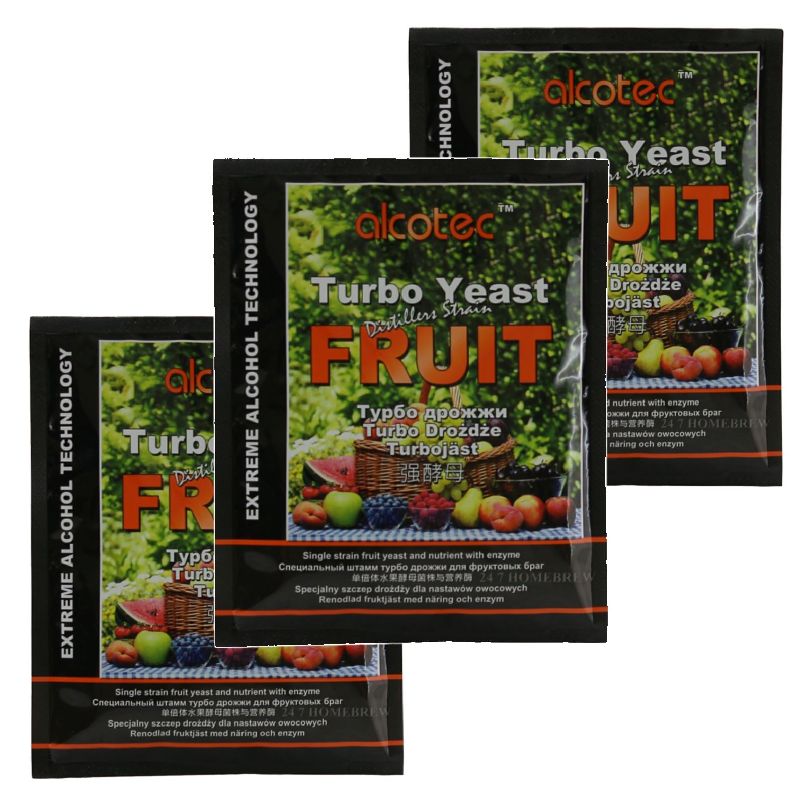 Alcotec Distillers Yeast Fruit with Enzyme 60g 25L
