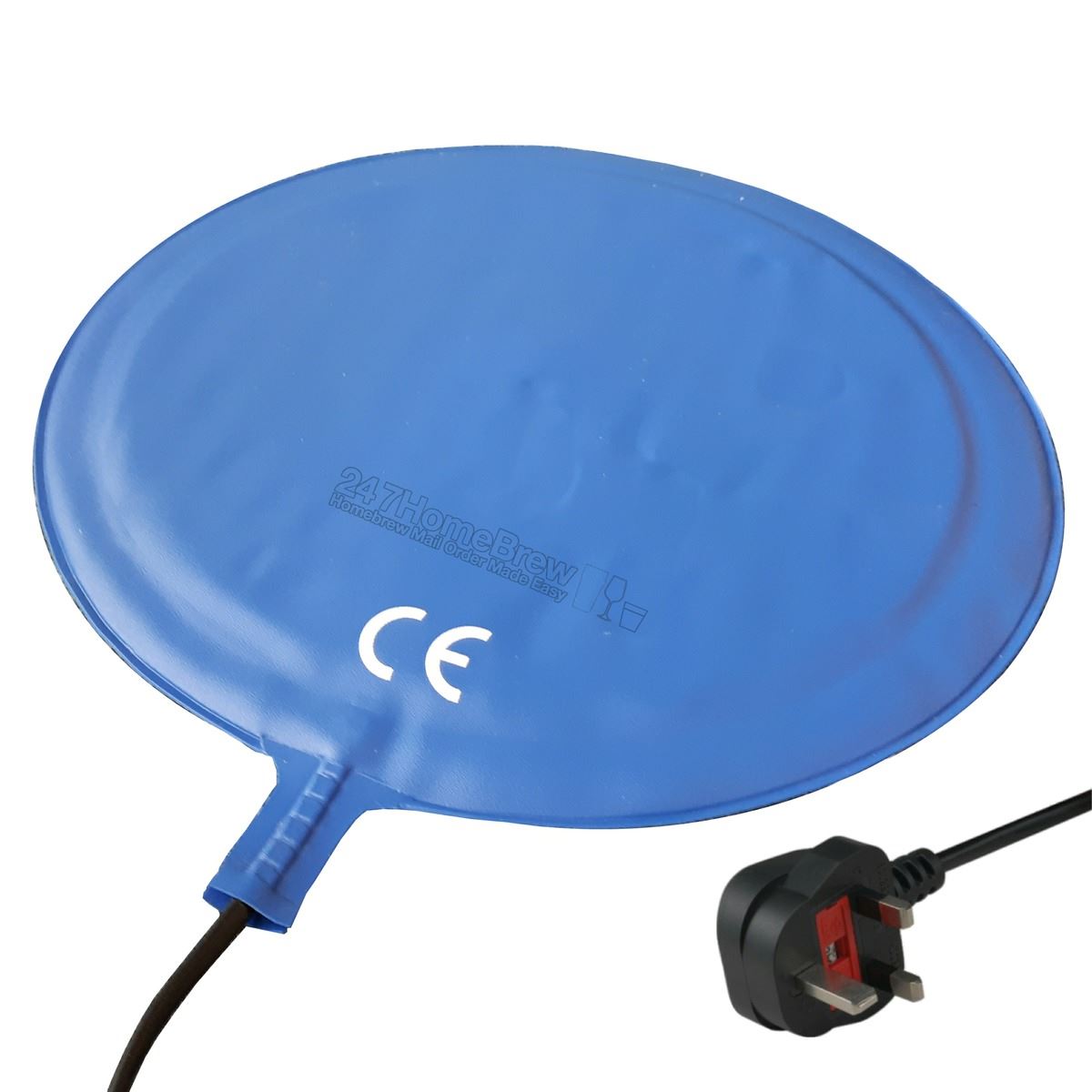 2x Heat Pad Flexible Heat Mat for Buckets Barrels Keg Demijohns Wine