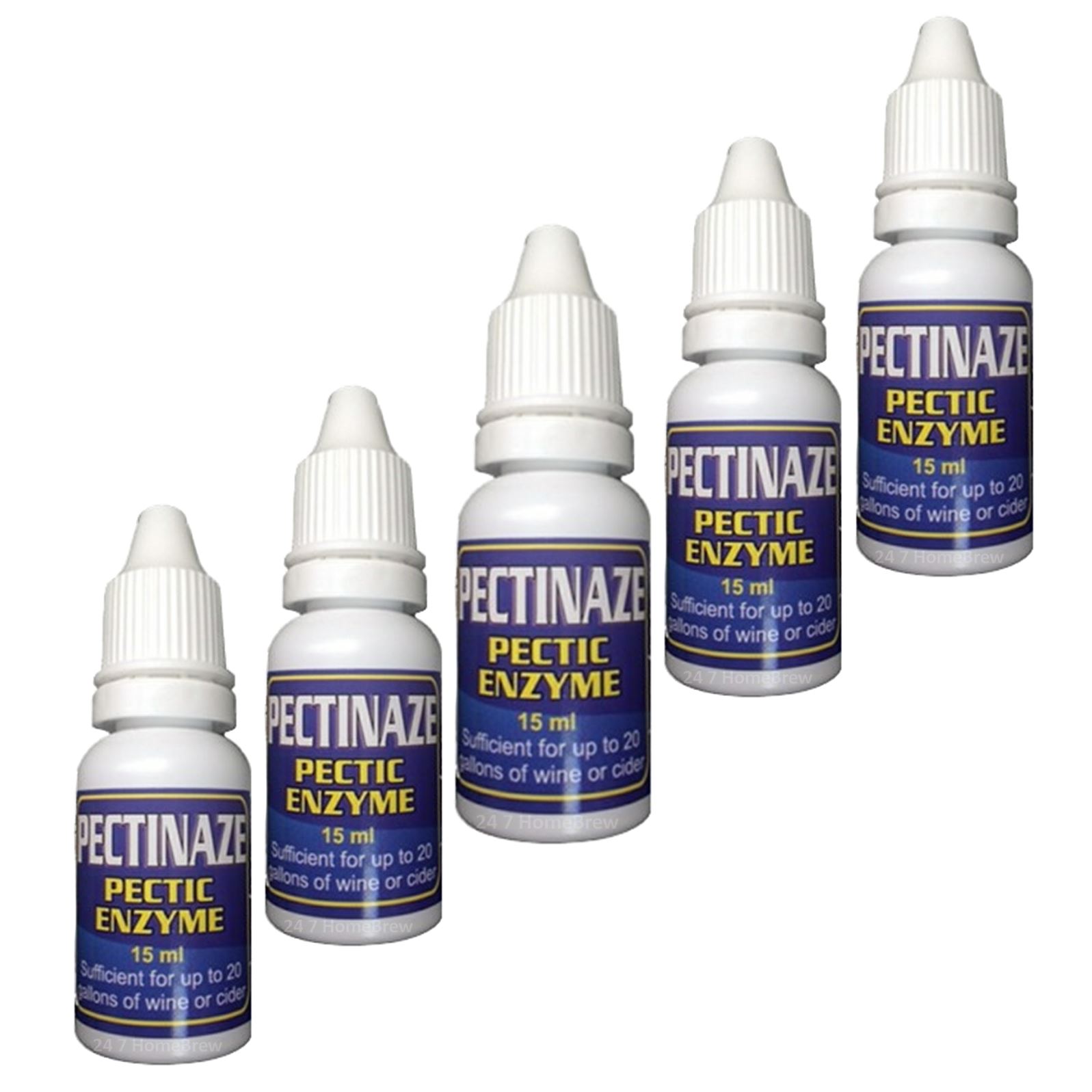5x Harris Pectinaze 15ml Pectic Enzyme treats up to 90L/20 Gallons eBay