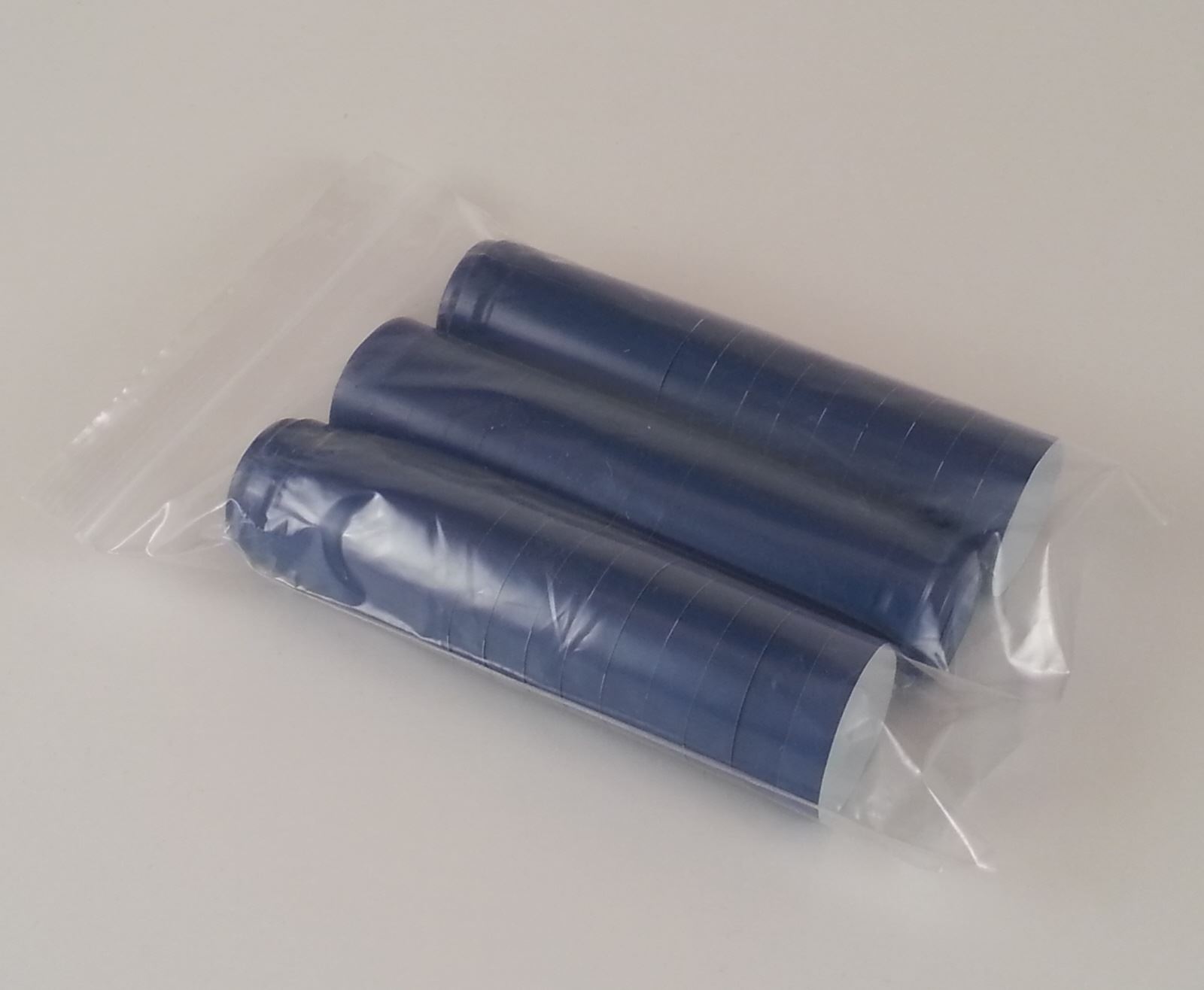 Wine Bottle Heat Shrink Capsules Foils Blue 30 Pack Homebrew Tops Caps