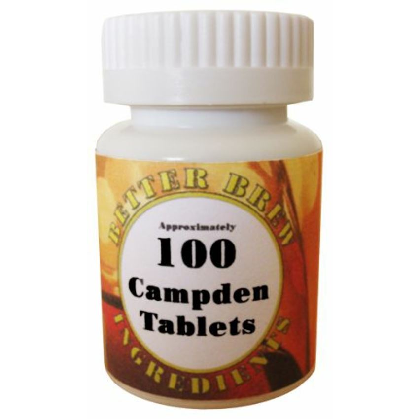 Campden Tablets 100 Homebrew Better Brew for Wine, Beer, Cider