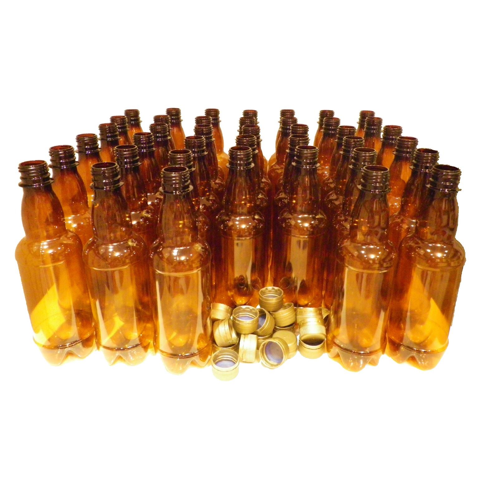 Plastic Beer Bottles & caps 500ml (pint) 20pk PET Amber Better Brew Homebrew NEW eBay