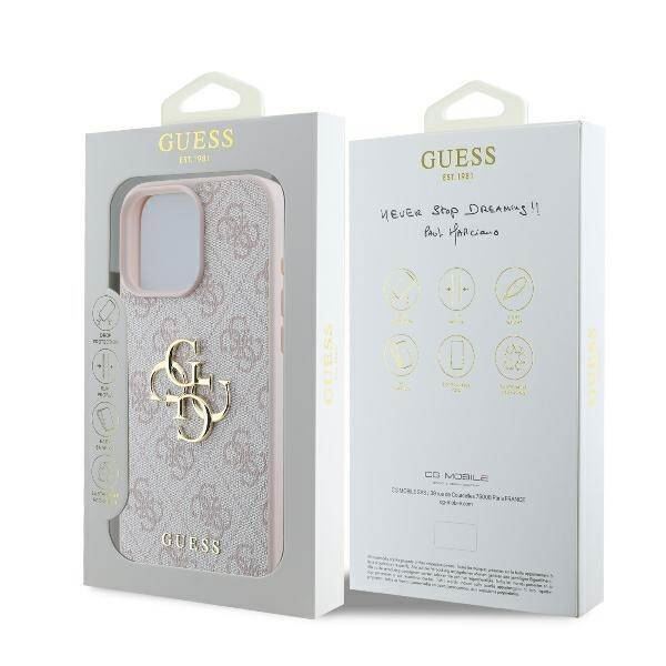 Funda Guess 4G Logo Grande para iPhone 16 Pro Max 6.9" Nueva - Imagen 31 de 31