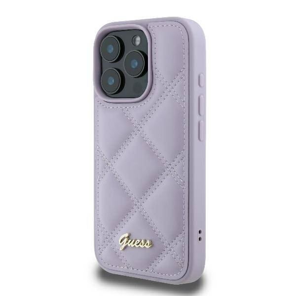 Guess Quilted Metal Logo Case for iPhone 16 Pro Max 6.9" New - Picture 11 of 25