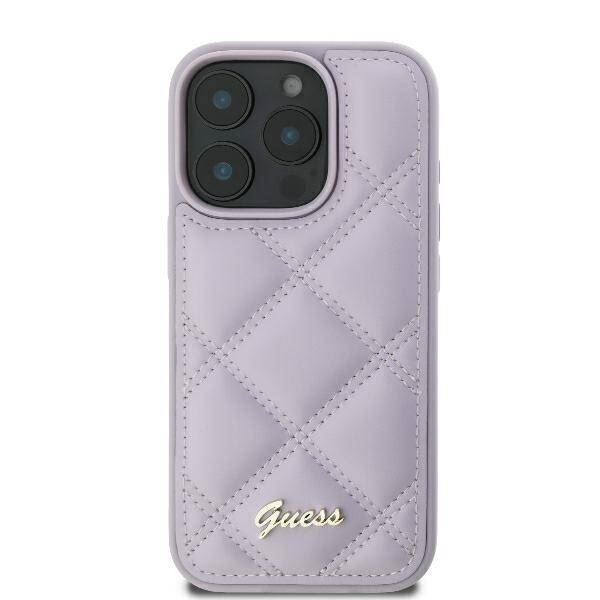 Guess Quilted Metal Logo Case for iPhone 16 Pro Max 6.9" New - Picture 12 of 25