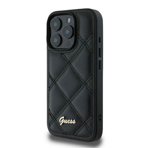 Guess Quilted Metal Logo Case for iPhone 16 Pro Max 6.9" New - Picture 3 of 25