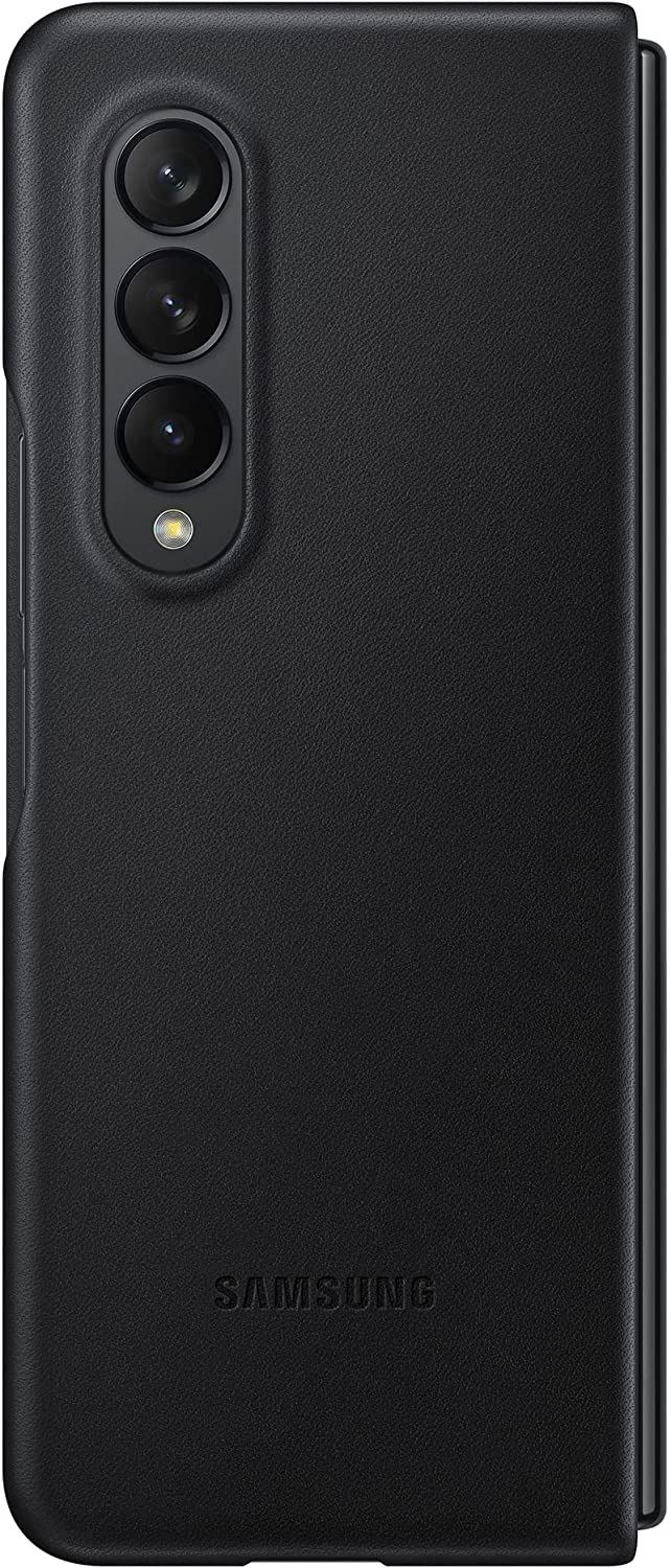 Official Samsung Leather Cover Case Compatible for Galaxy Z Fold 3 New - Picture 4 of 13