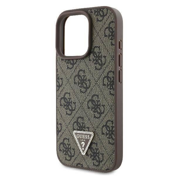 Guess Leather Metal Logo Strass Crossbody Case for iPhone 16 Pro Max 6.9" New - Picture 23 of 25