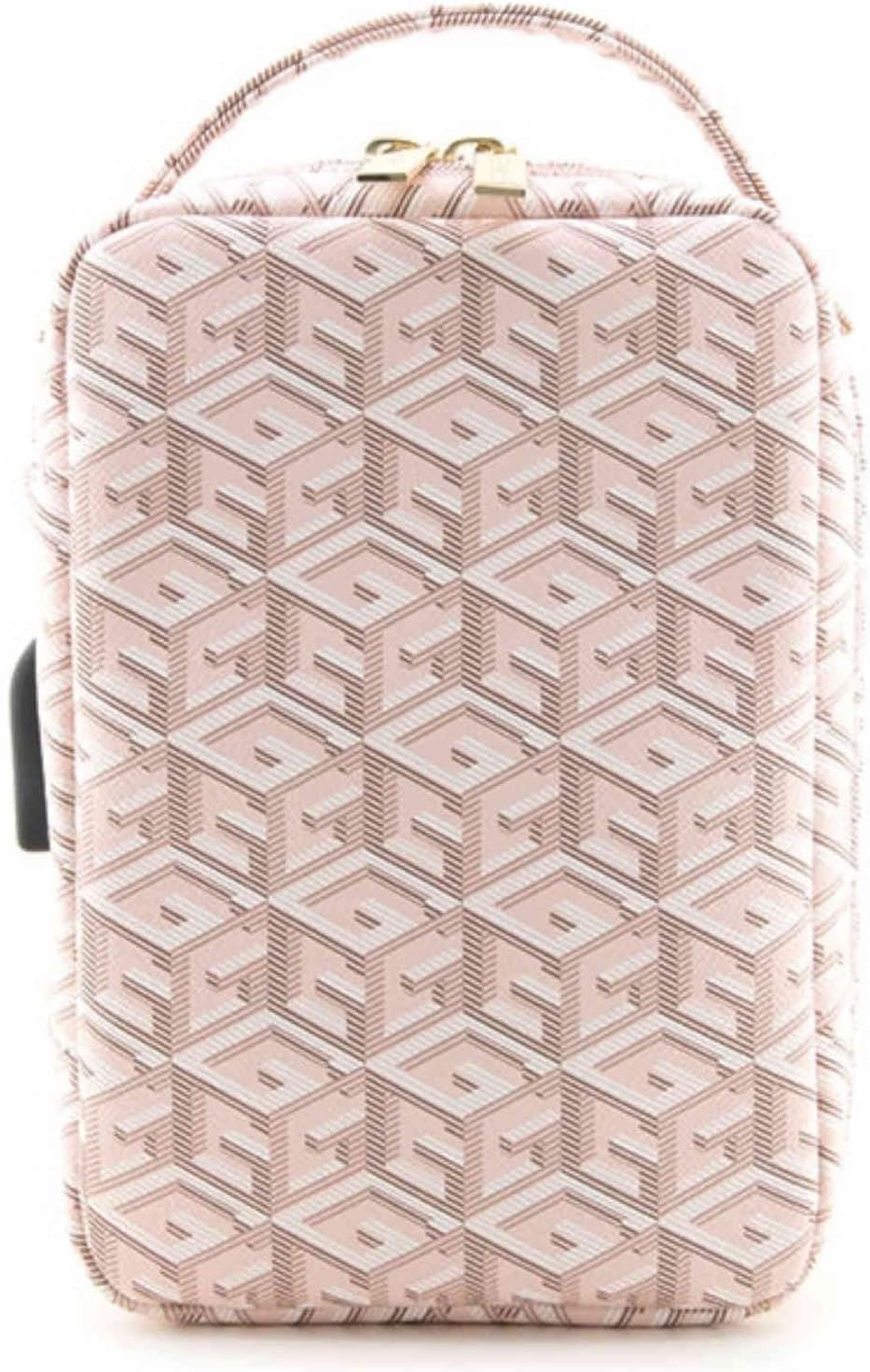 Official Guess Gcube Stripes Metal Logo Organizer Travel Bag - New - Picture 7 of 9