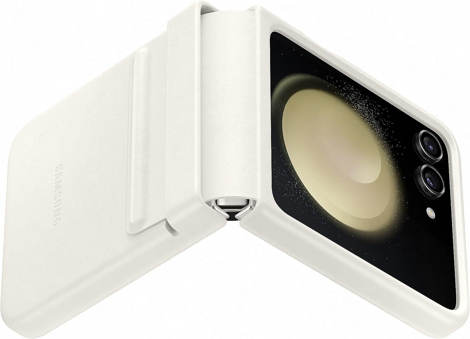 純正Galaxy Z Flip5 Flap Eco-Leather Case Amazon.com: Samsung Galaxy Official Flap Eco-Leather Case