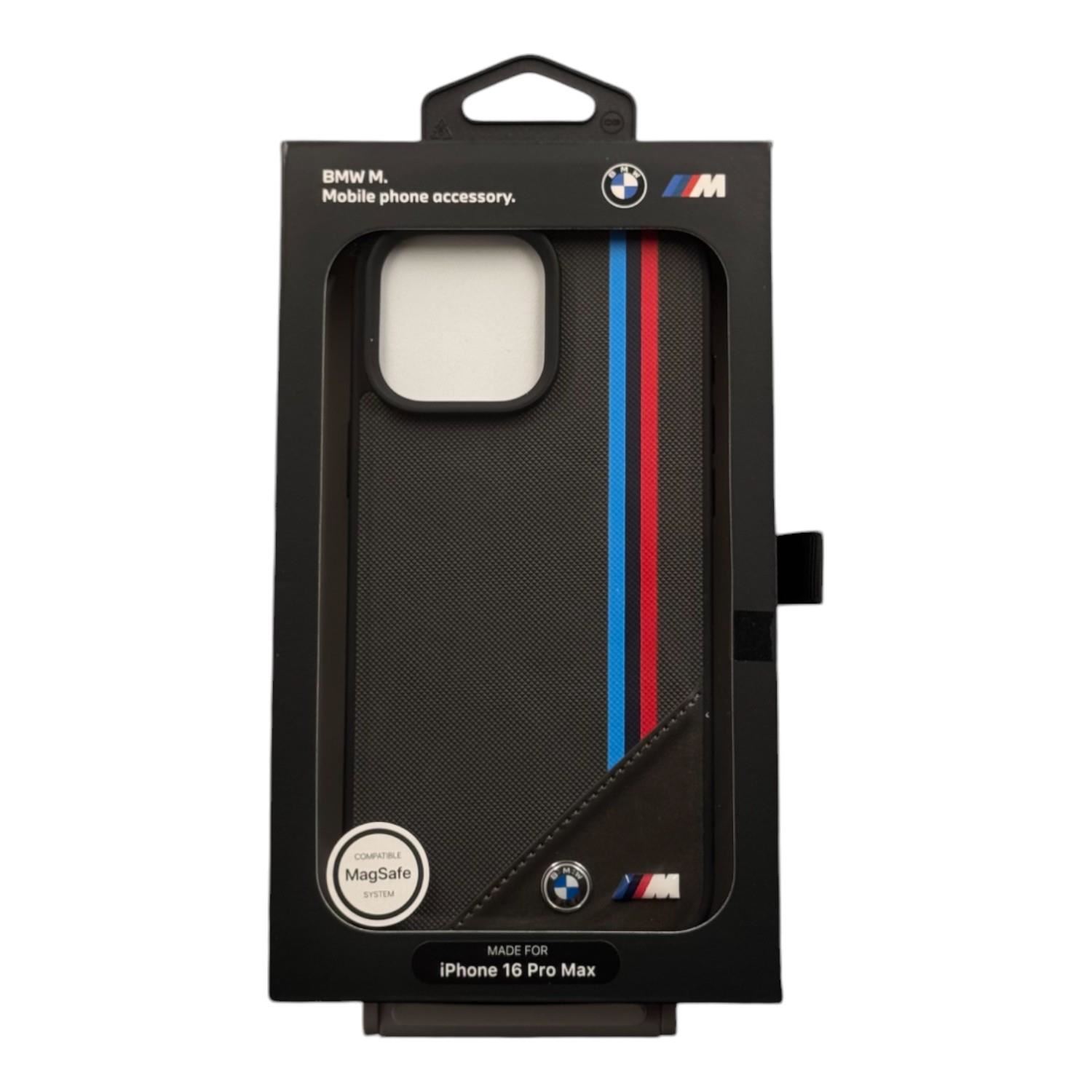 BMW M Meshed Tricolor Stripes Case with MagSafe for iPhone 16 Pro Max 6.9" New - Picture 6 of 9