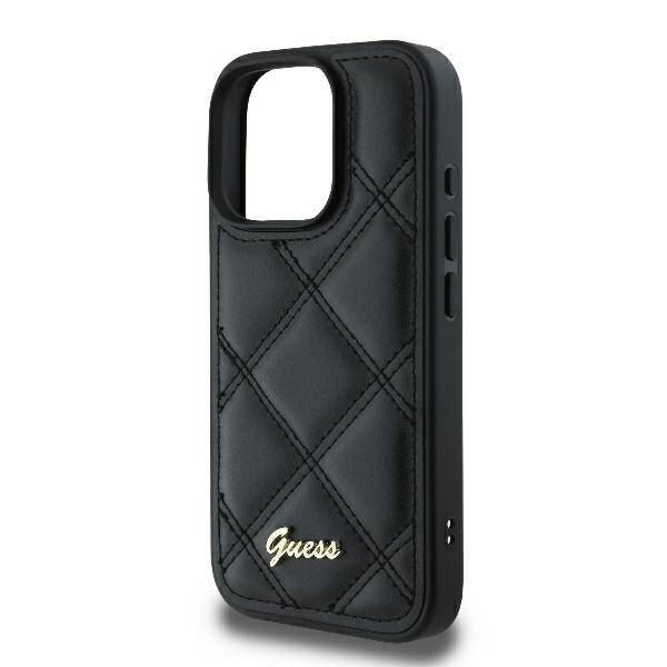 Guess Quilted Metal Logo Case for iPhone 16 Pro Max 6.9" New - Picture 7 of 25