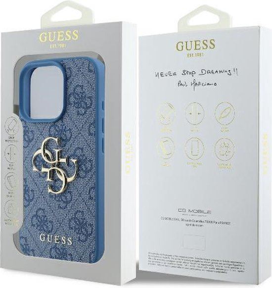 Funda Guess 4G Logo Grande para iPhone 16 Pro Max 6.9" Nueva - Imagen 11 de 31