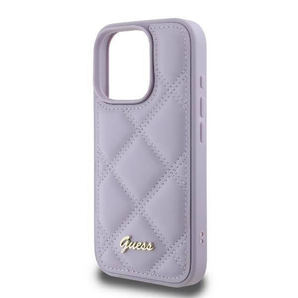 Guess Quilted Metal Logo Case for iPhone 16 Pro Max 6.9" New - Picture 15 of 25