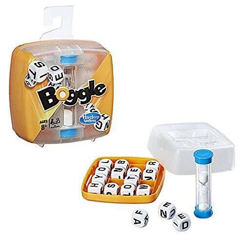 Hasbro Gaming Boggle C2187102 Premium Quality Classic Boggle Dice Game
