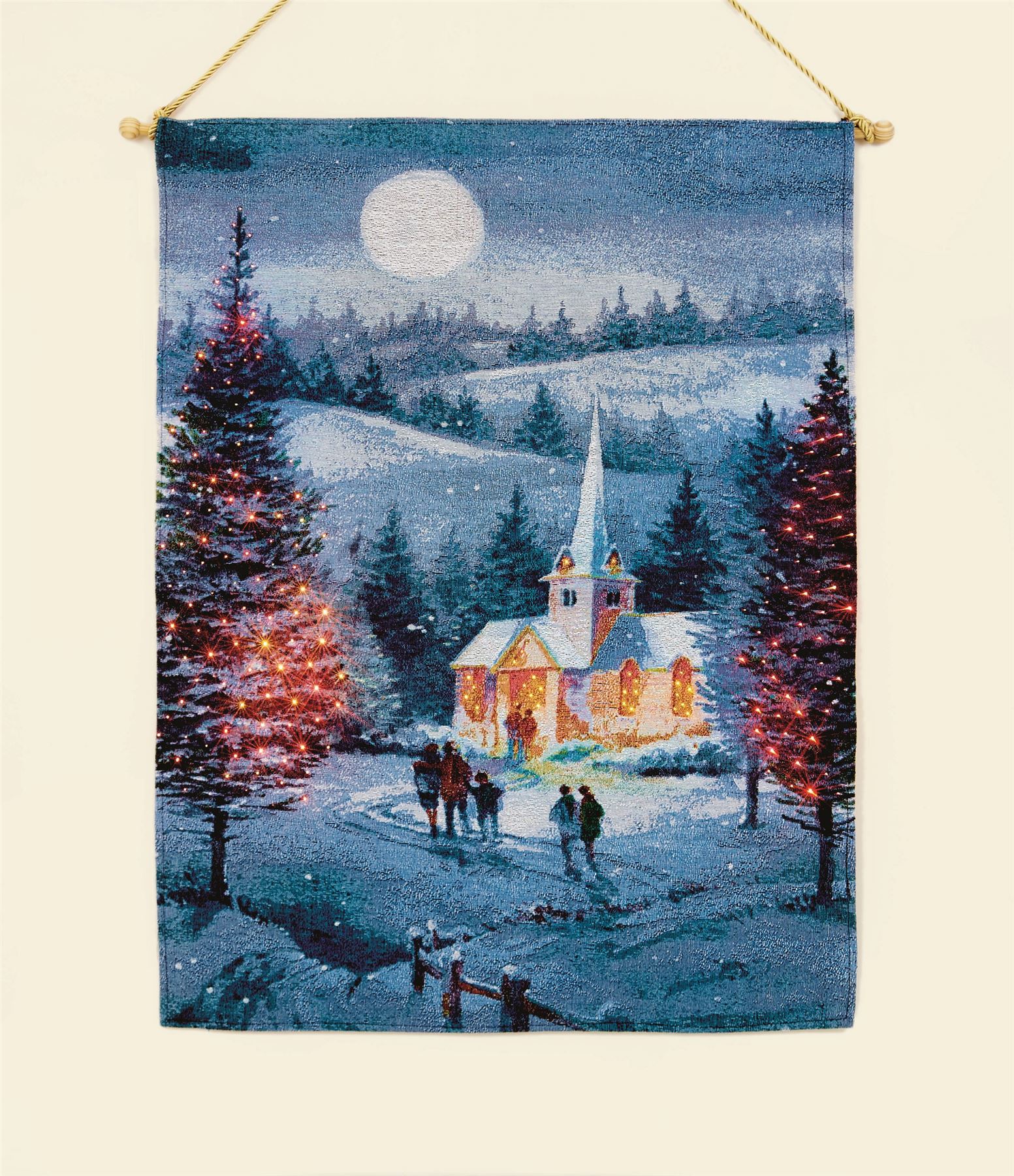 christmas xmas tapestry 90cm x 65cm led wall hanging christmas xmas tapestry 90cm x 65cm led wall hanging