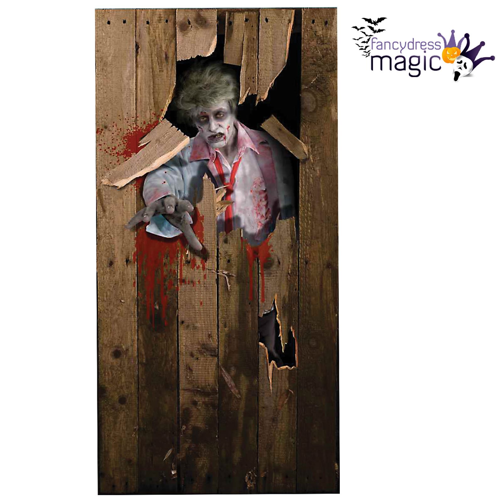 Halloween Horror Zombie Giant 6 Foot Door Cover Poster
