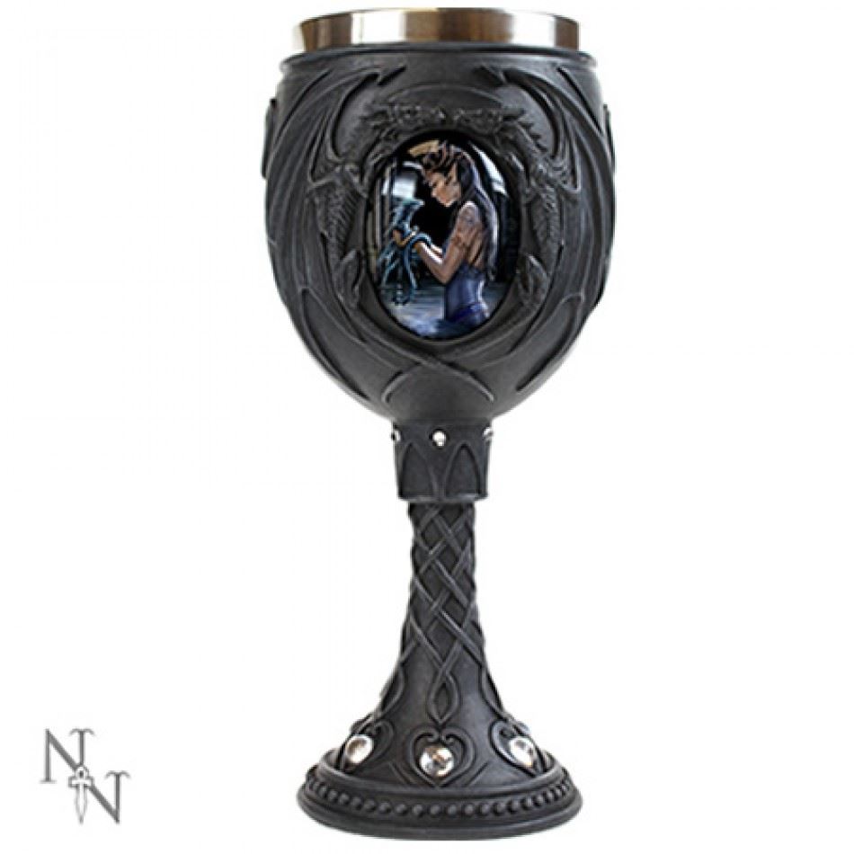 *Nemesis Now Gothic Fantasy Wine Chalice Goblet Halloween Decoration