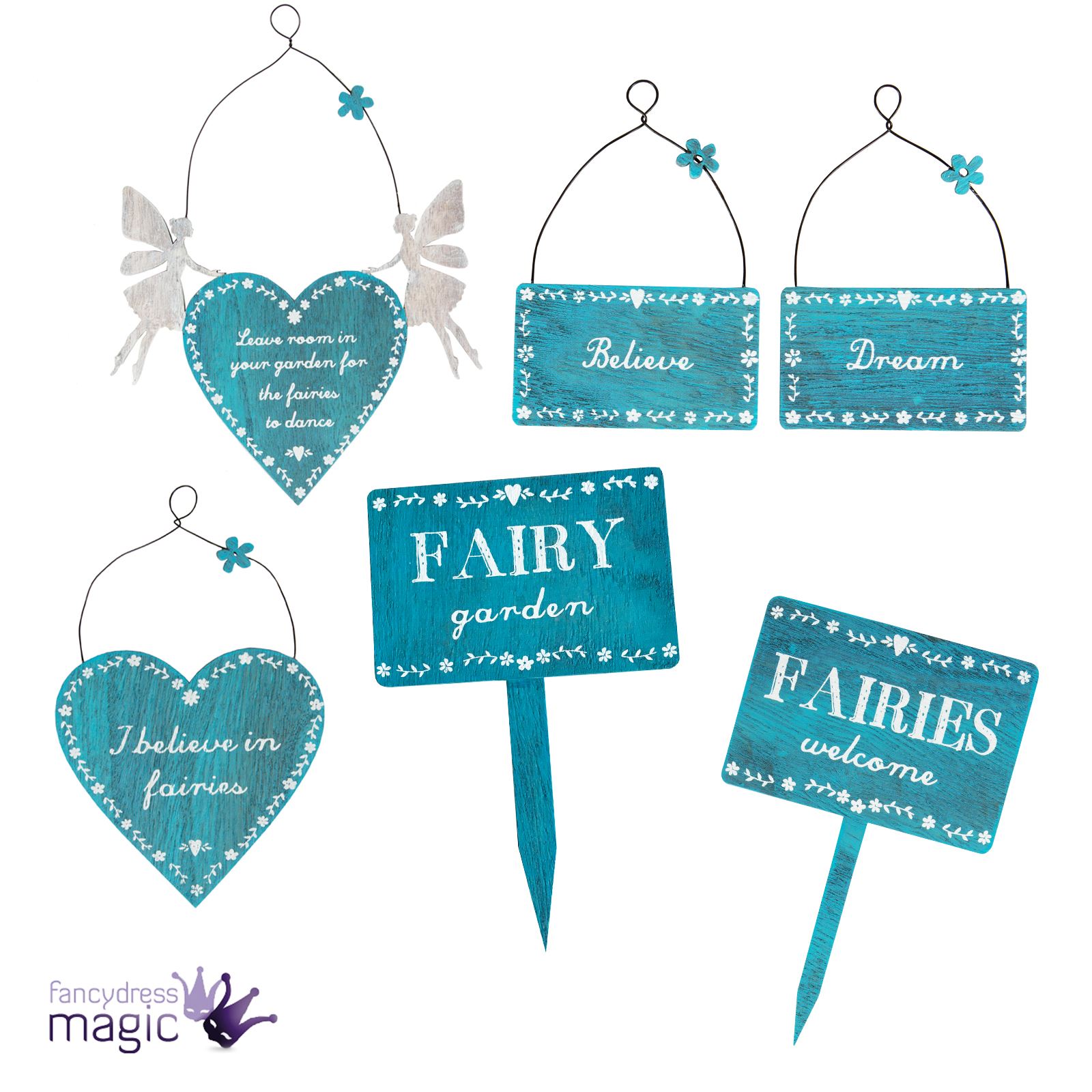 secret garden signs, sass & belle fairy fairies garden signs plaque decoration hanging, Design ideen