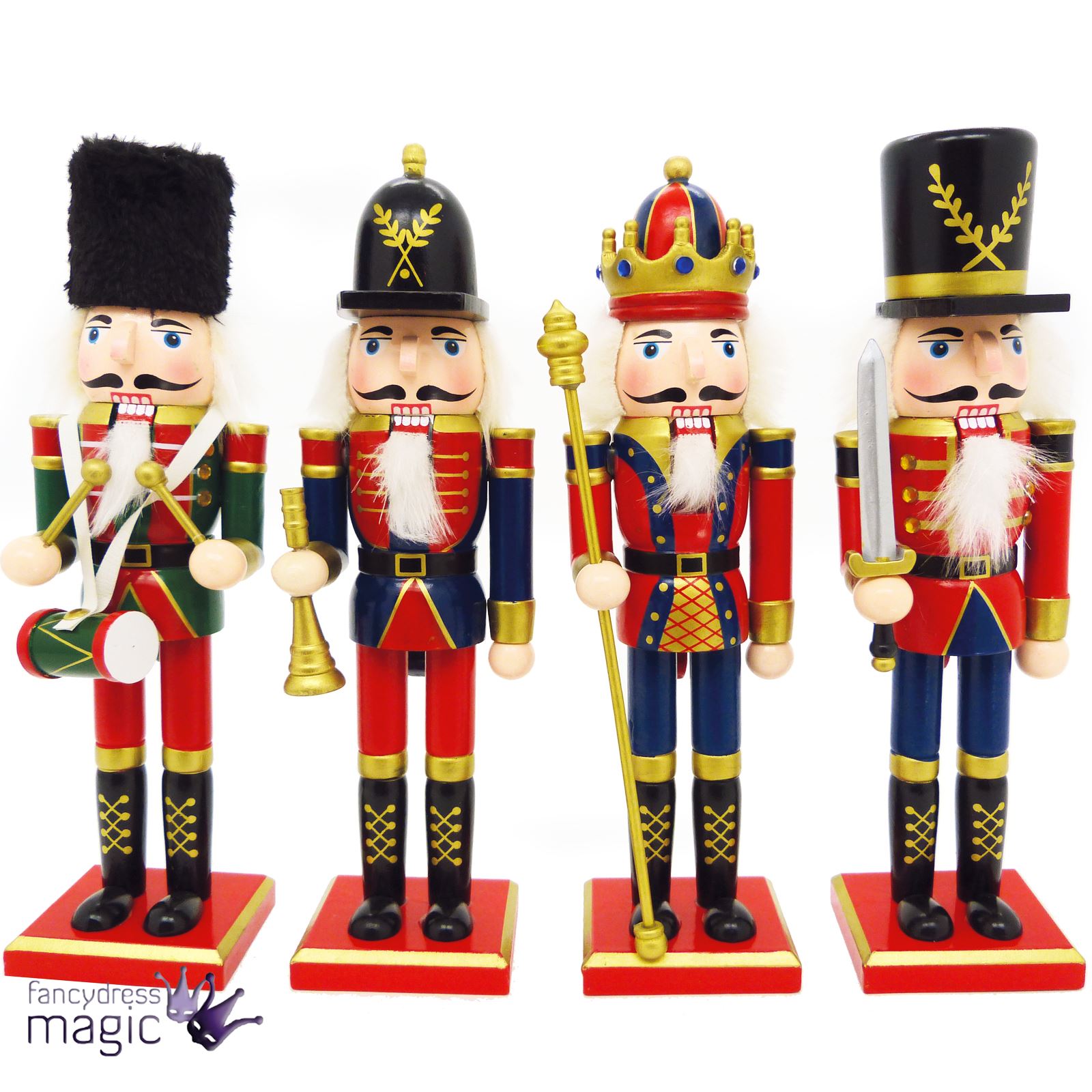 traditional 30cm large wooden standing nutcracker amazon christmas returns