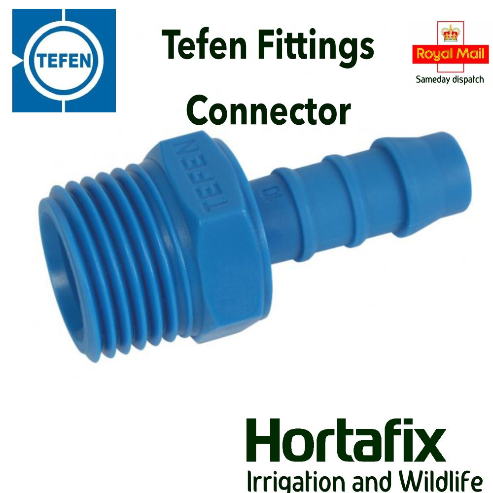 Tefen Nylon Pipe Fittings Plastic Barbed Pipe Joiner Connectors 14 Bar