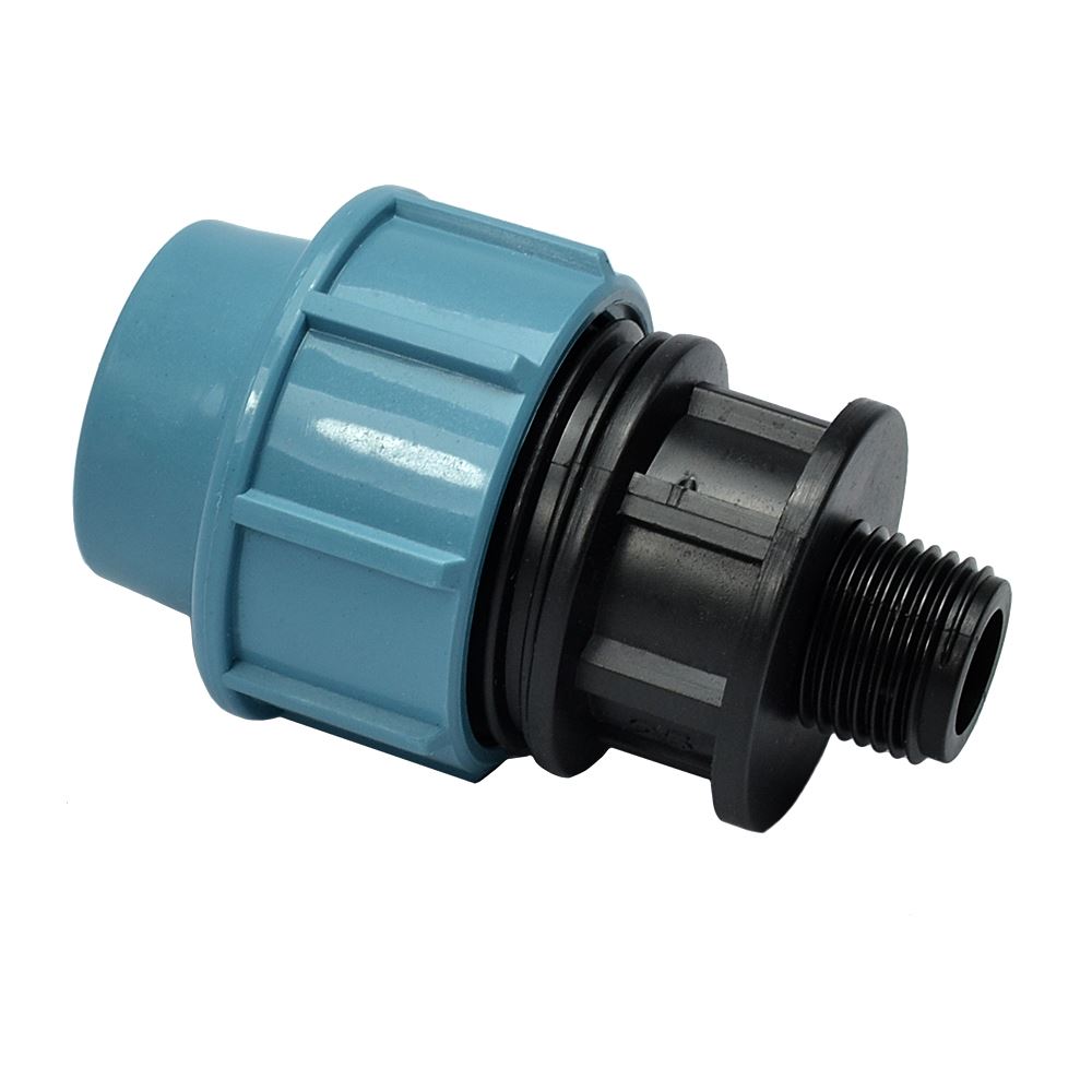 Compression Adaptors Male Female MDPE Fitting 20/25/32mm BSP Threads eBay