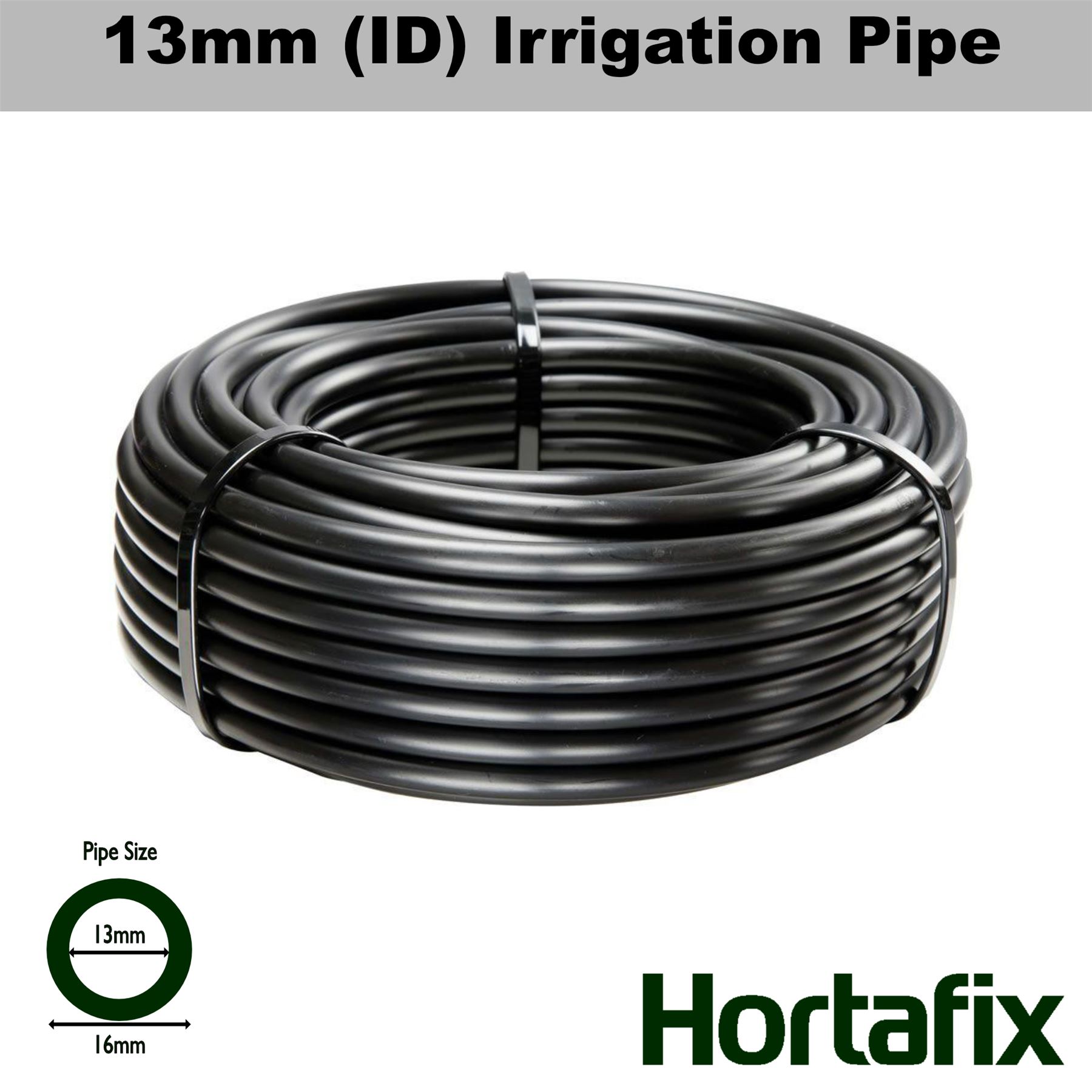 LDPE 16mm x 25m black irrigation pipe 4bar Hozelock compatable eBay