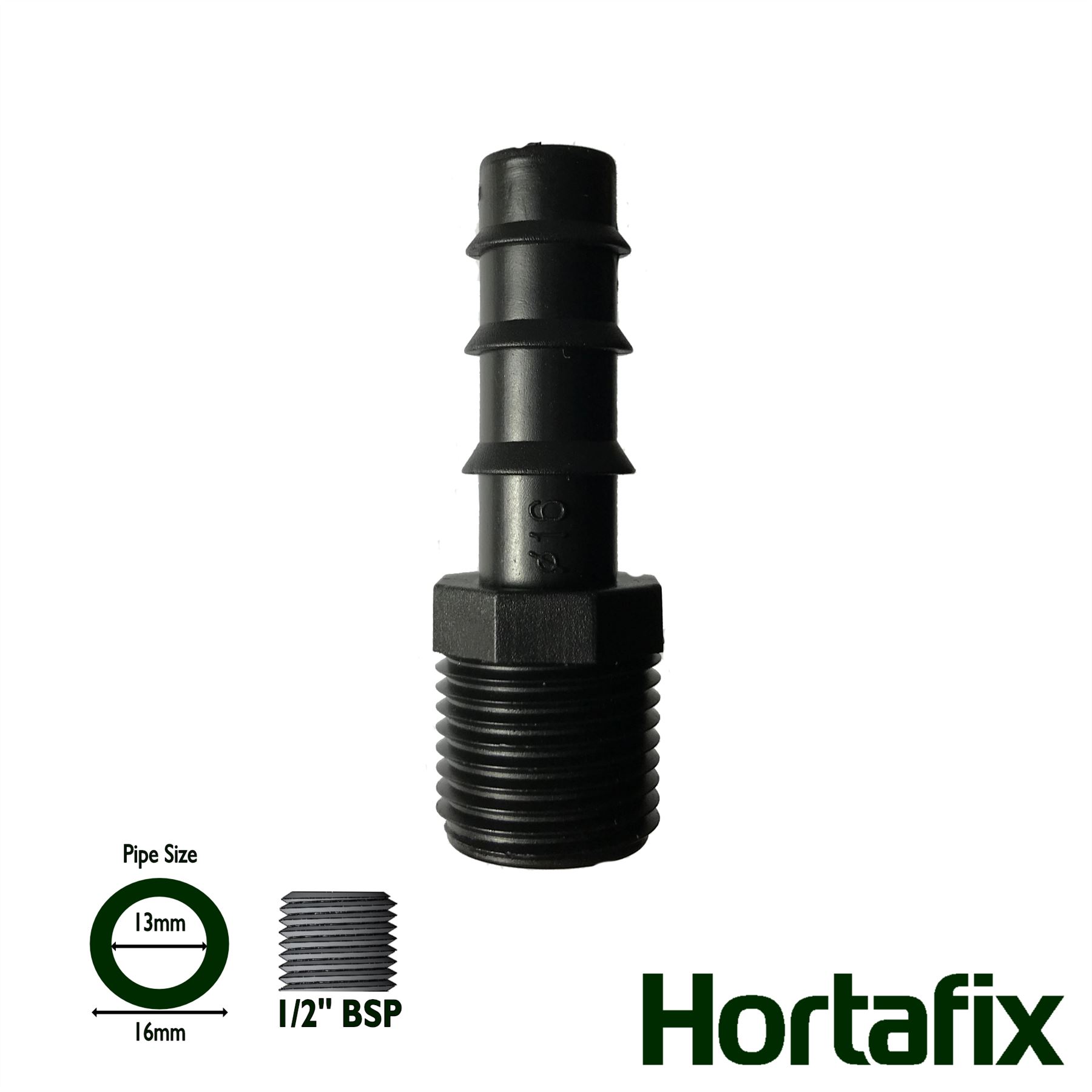 Barbed BSP Fittings for irrigation and pipe connections eBay