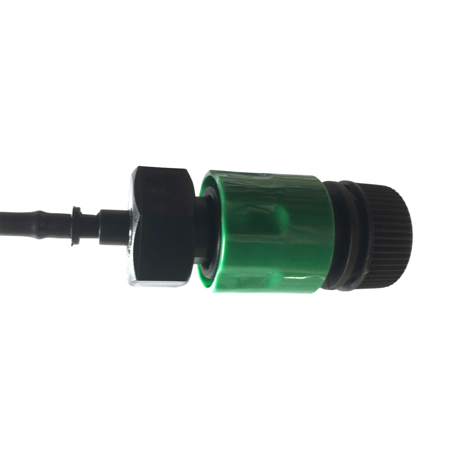 4mm Micro Irrigation Pipe to Garden Hose Quick Connect Adaptor