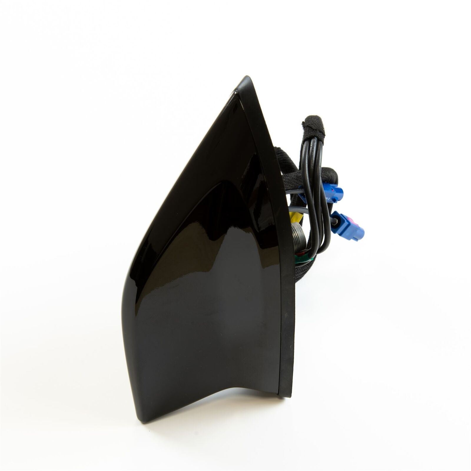 Antenna GPS Fittizia A Pinna Di Squalo PolarLander, Nera, Con Nastro Biadesivo Per Auto