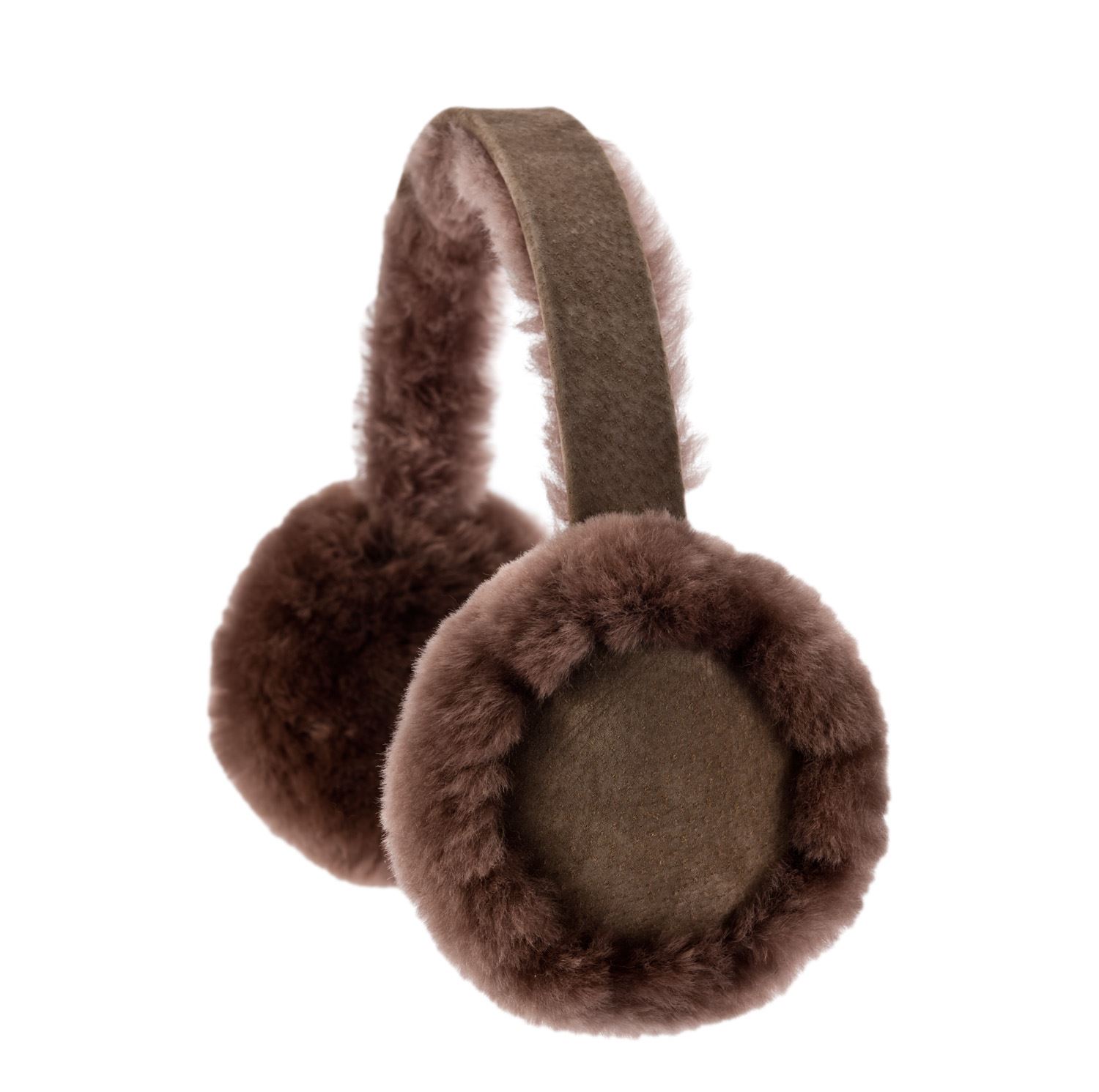 Nordvek Womens Real Sheepskin Earmuffs Warm Genuine Ladies Ear Warmers