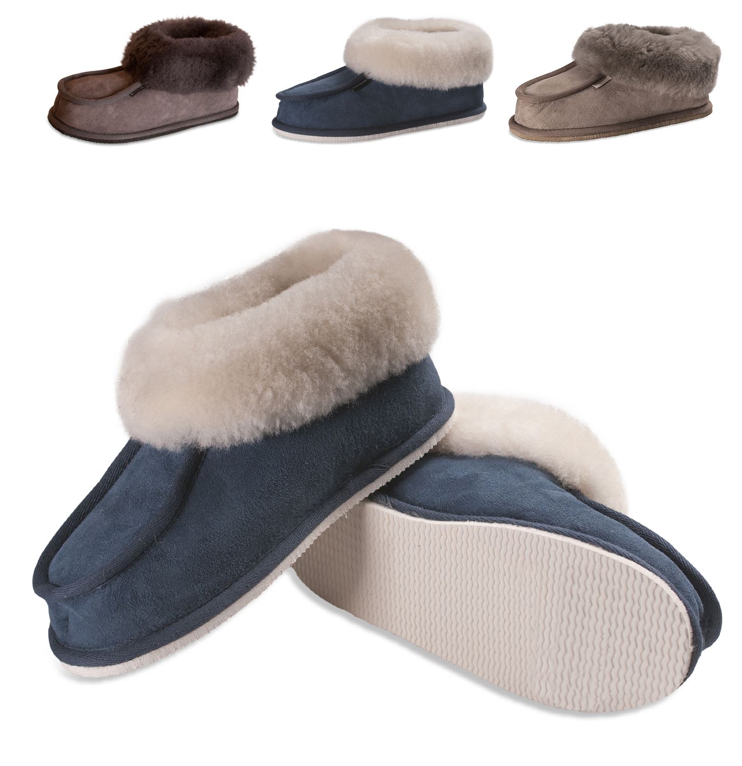 Señoras Zapatillas de Piel de Oveja Real Pastor botas suela dura mujer Lena 472 Original Señoras Zapatillas de Piel de Oveja Oveja Oveja Real Pastor botas suela dura mujer Lena 472 Original buen precio