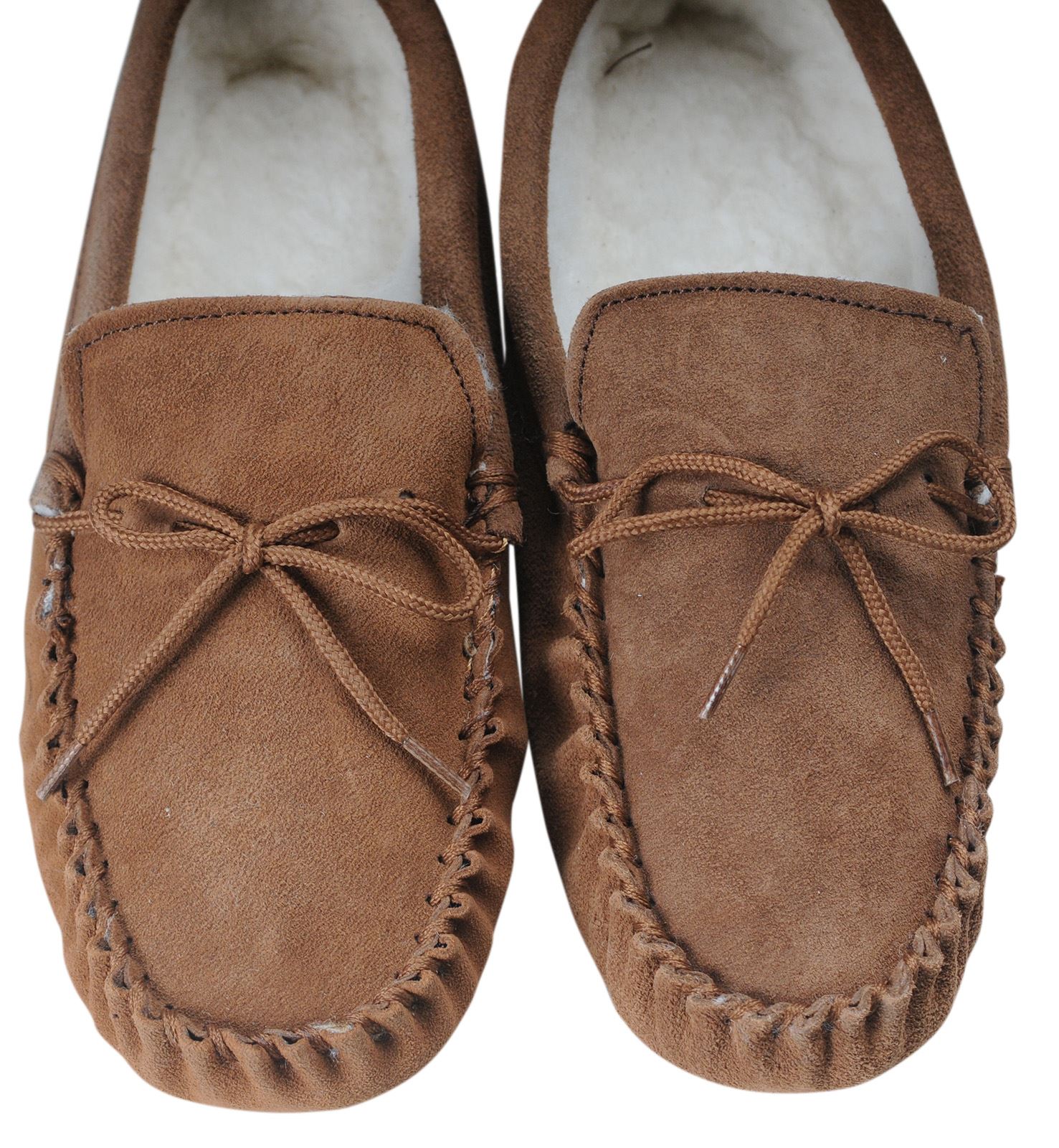wool moccasin slippers