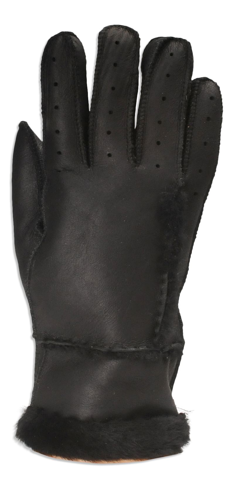 Nordvek Womens Genuine Sheepskin Leather Finish Winter Driving Gloves